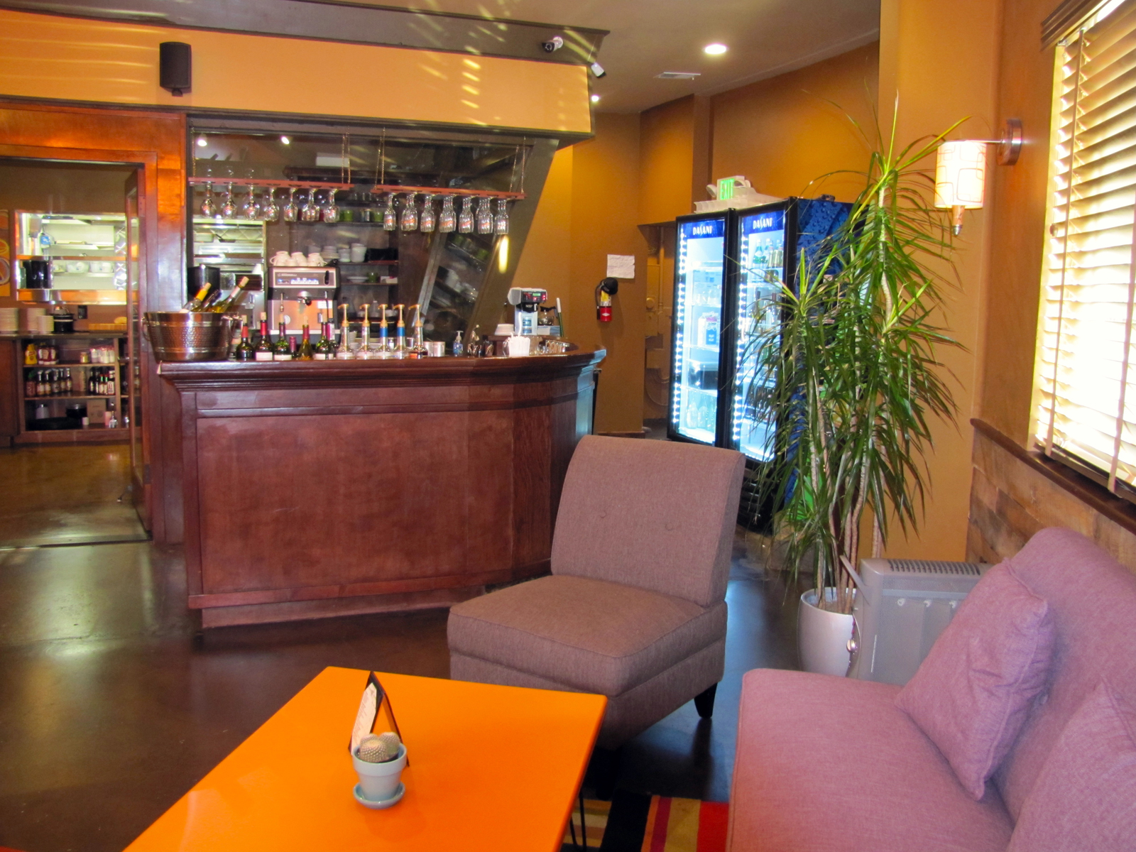 The bar