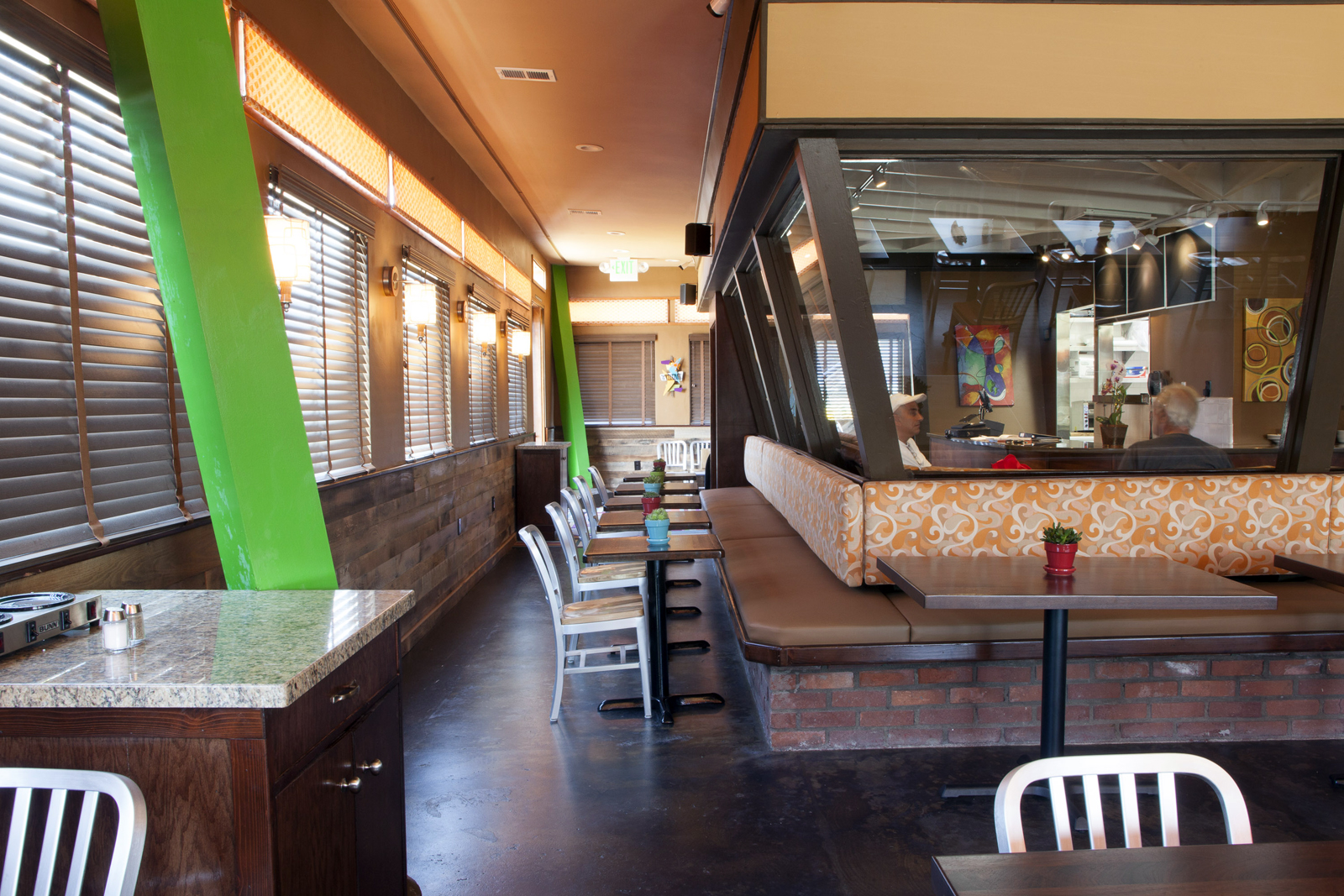 Googie Grill dining room
