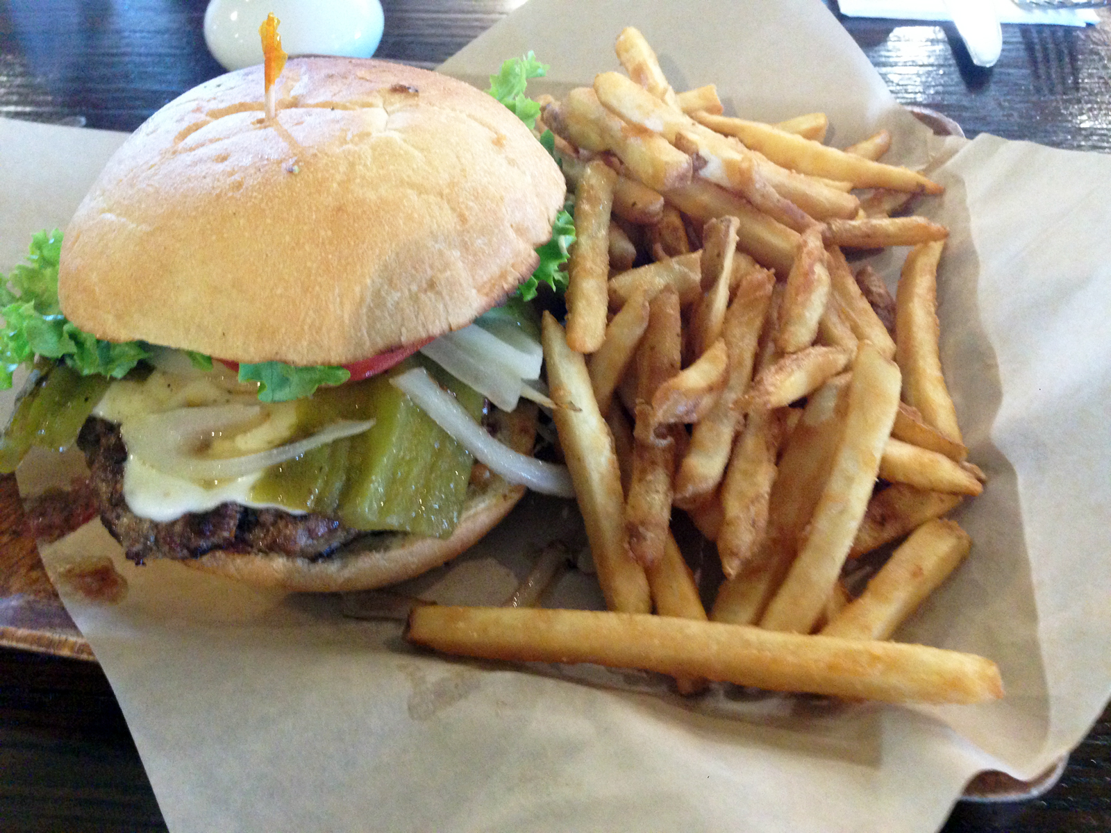 Seaside burger