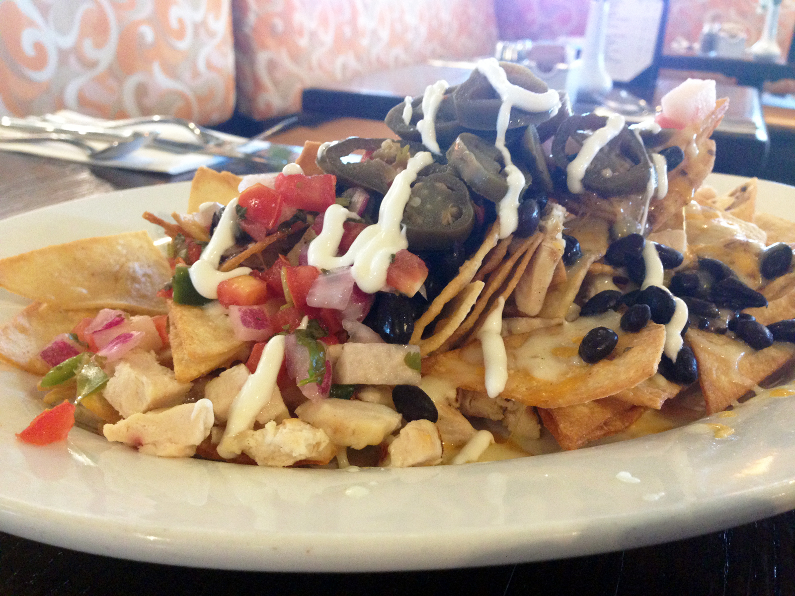 Sidewinder nachos