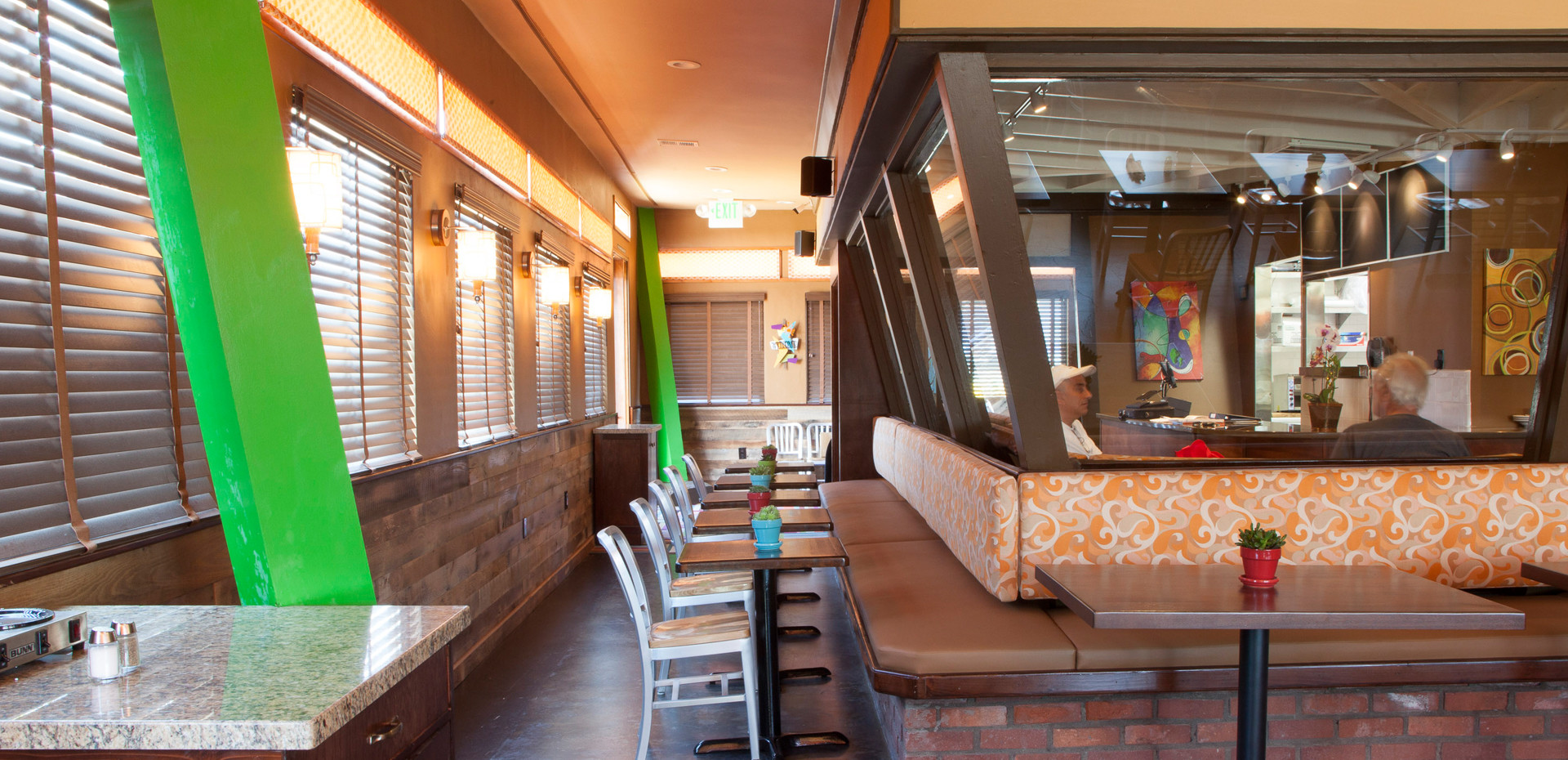 Googie Grill dining room